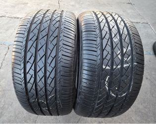 2 USED TIRES BRIDGESTONE 215/45/18