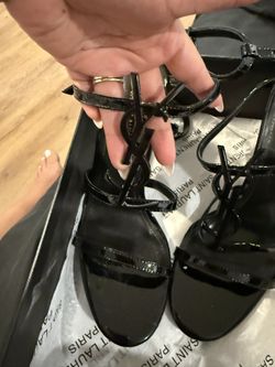 Black Shoes Ysl For Women Size 7