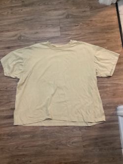Plain tan Crewneck T-Shirt