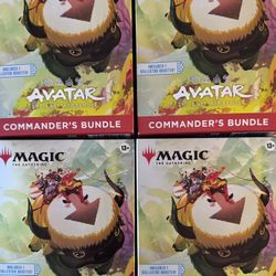 Avatar Last Airbender Magic the Gathering Commander's Bundle Collector Play Booster Pack Box MTG TCG Cards Games Pokemon One Piece Spider-Man