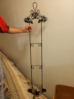 Iron Wall Plate Holder