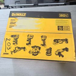 Dewalt 20-Volt Max Lithium-Ion Cordless Combo Kit (8-Tool)