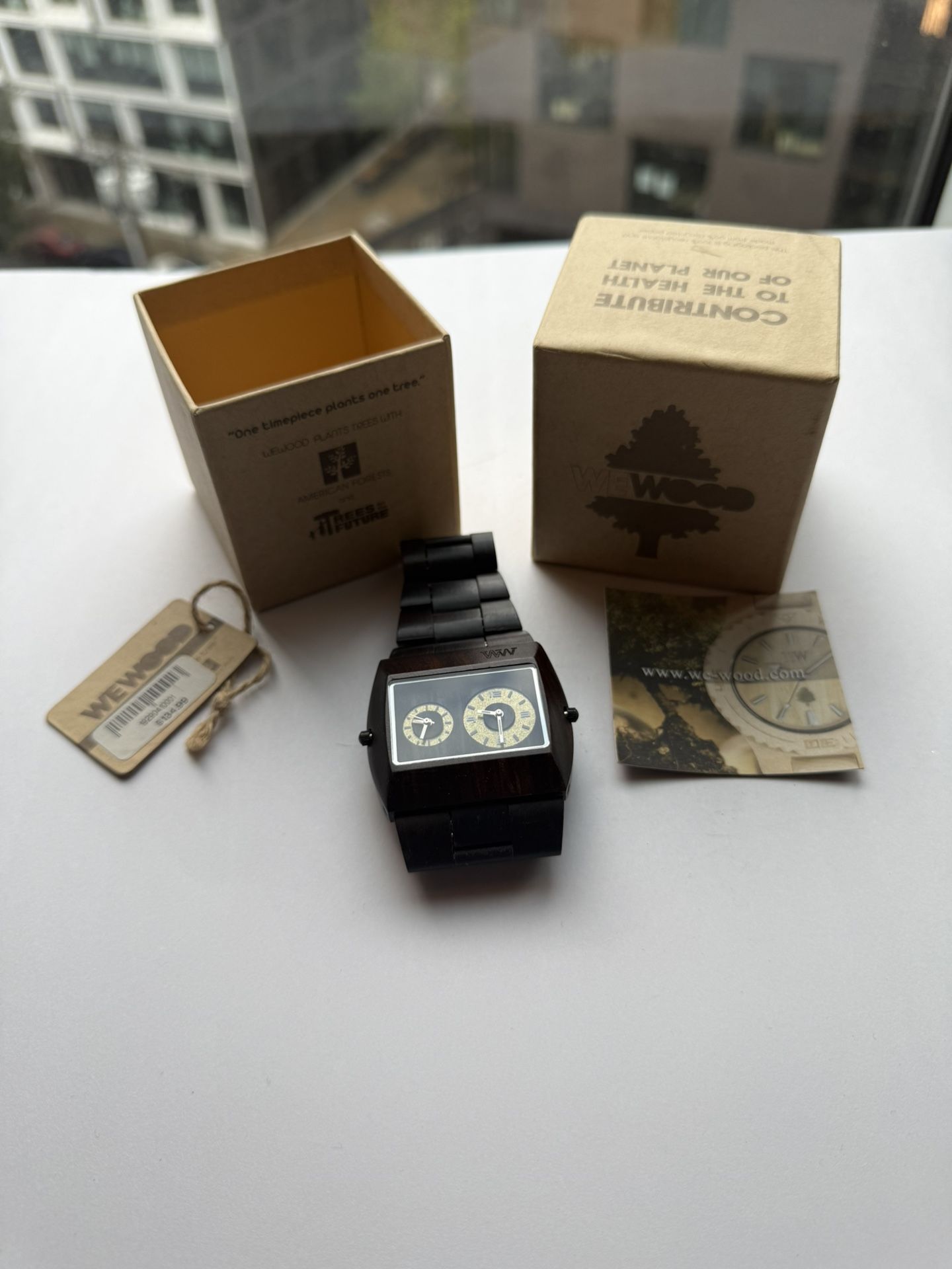 WeWOOD Jupiter Watch (used like new)