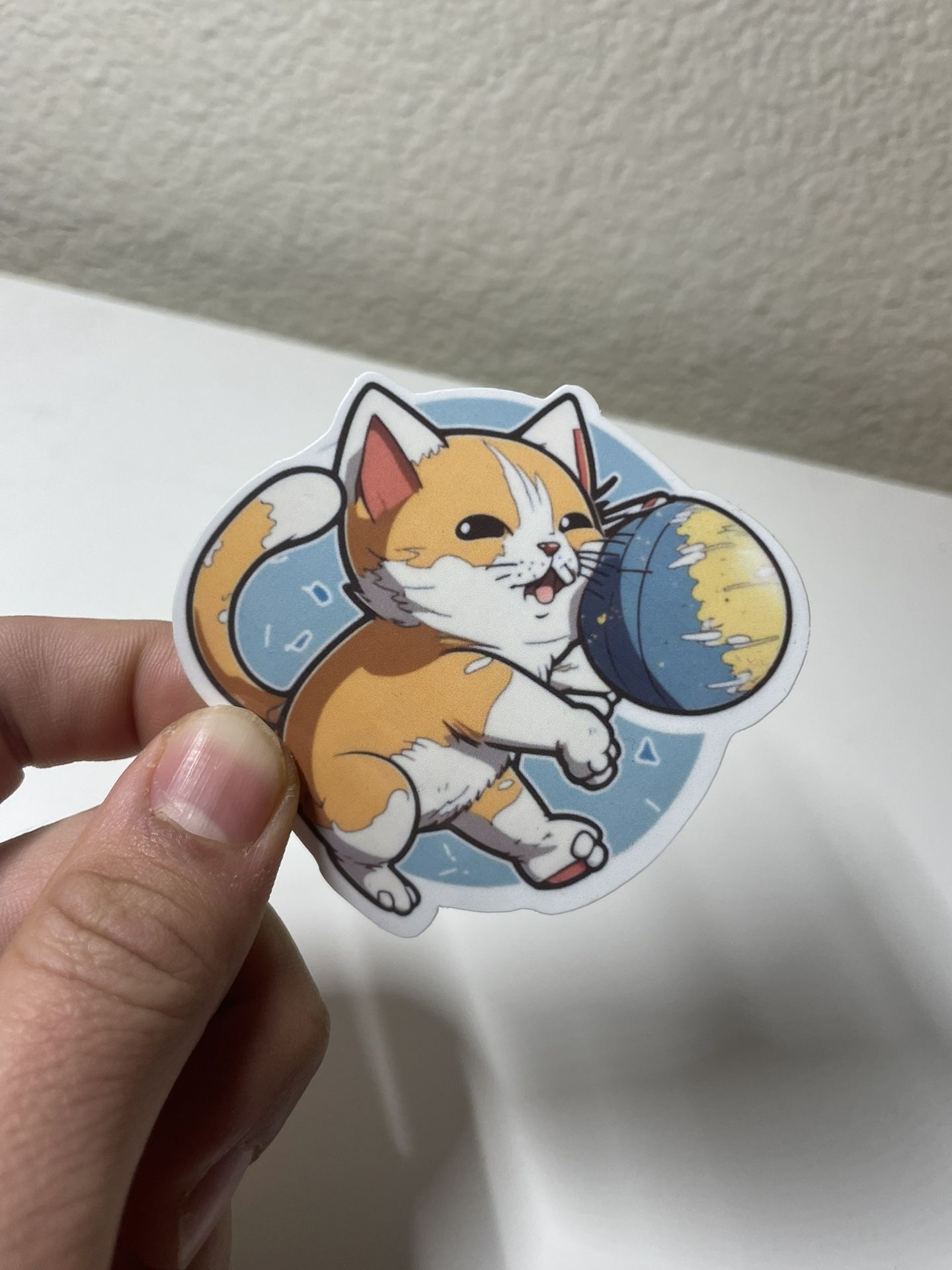 Cute Cat PFP Sticker for Sale by thetechnopath