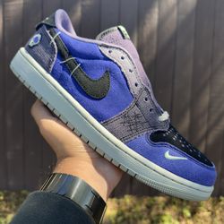 Air Jordan 1 Low x Zion Voodoo Sz 9 Ds