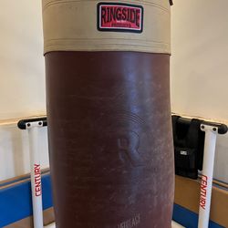 100lb bag and stand