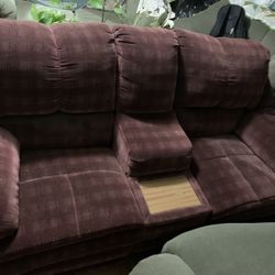 2 Seat Couch/recliner 