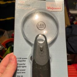 LED Light Magnifying Glass