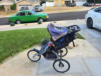 BOB Jogging Stroller Blue Gray
