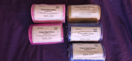 Decomesh 5.5 inches x 10 yrds