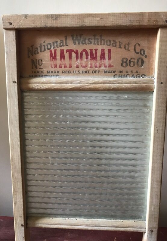 Antique National Washboard No. 860