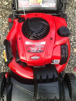 Beautiful troy, built, self-propelled, lawnmower, like new