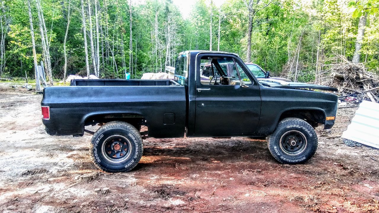 86 Chevrolet K10 4x4 ex game warden truck!