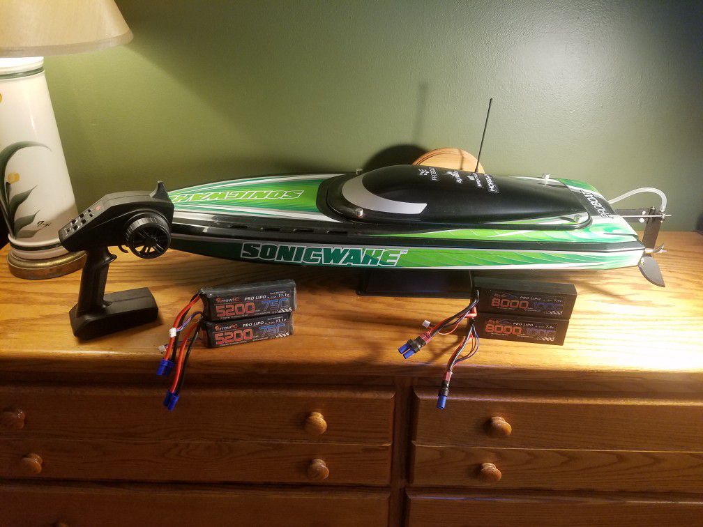 Photo Proboat sonicwake 36 in brushless speed boat