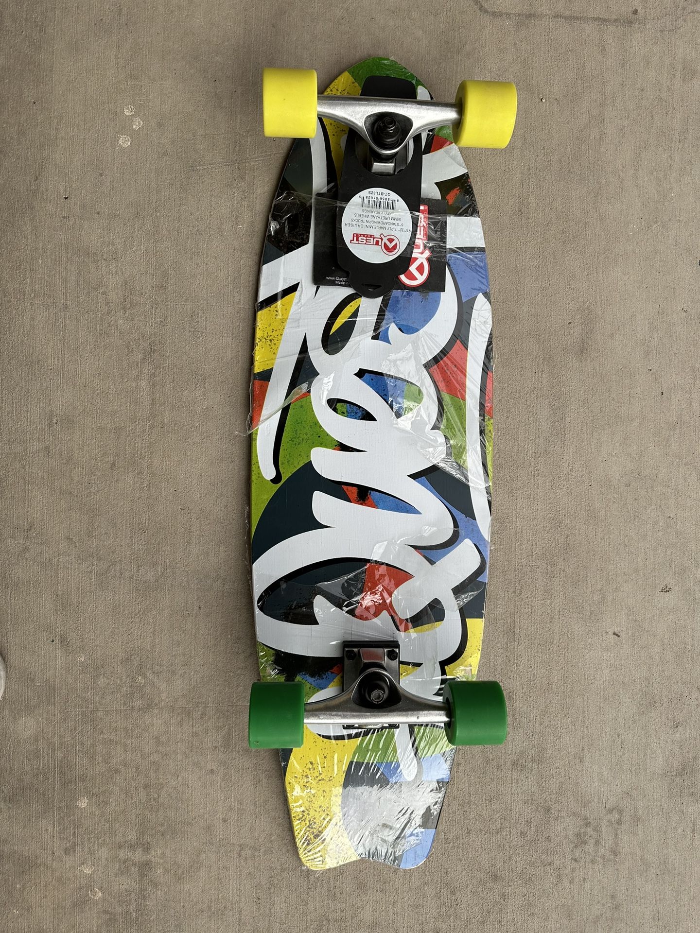 NEW Quest Board Fishtail 32” Cruiser Skateboard