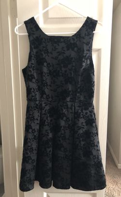 Black cocktail dress