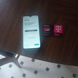 5G Cell Phone And A Activated T-Mobile SIM Card