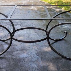 Solid Wrought Iron Table Frame