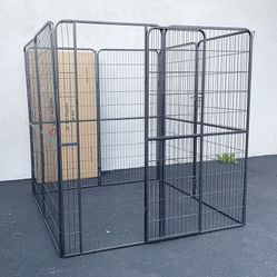 (New in Box) $160 Heavy-Duty 5x5x5ft Large Dog Playpen Crate Kennel Exercise Gate 