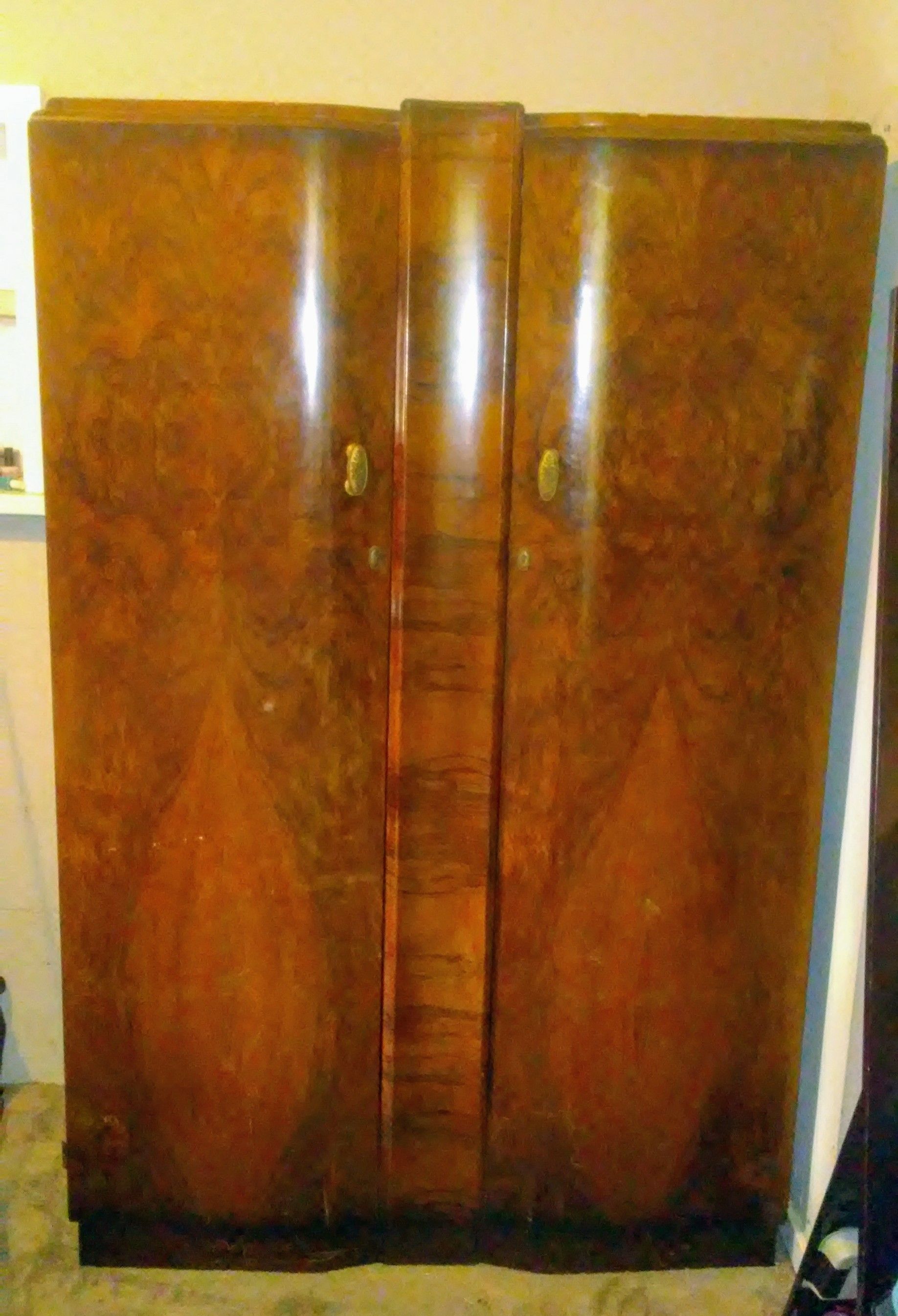 Shrager armoire antique with skeleton key locks for Sale in Snohomish