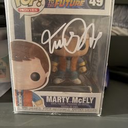 Sign Marty McFly Funko pop