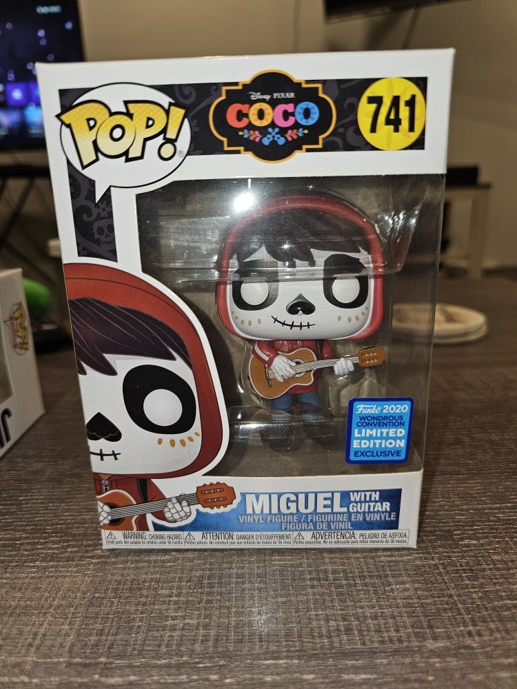 Miguel with guitar from Coco