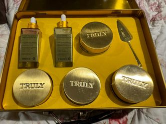 NIB Truly Beauty Body Tightening & Firming Minis + Gold case.