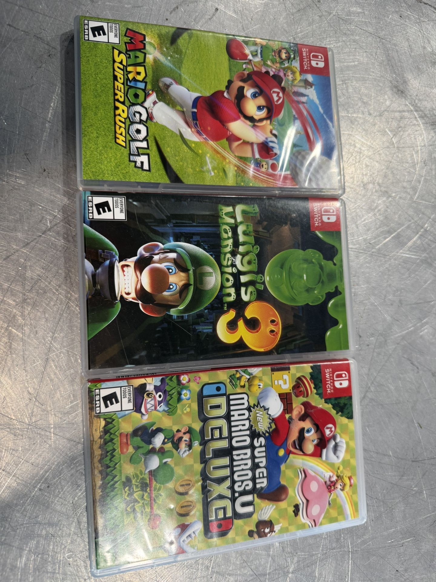 3 Nintendo Switch Games