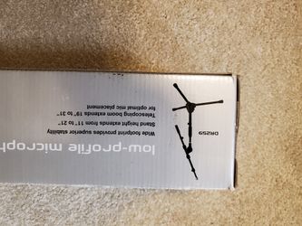 Mic Stands Low Profile