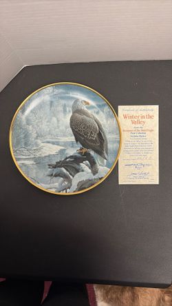 Vintage Bald Eagle Collector’s Plate