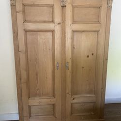 Large Wooden Armoire