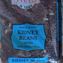 NEW SWAD" Premium Quality Dark Kidney Beans-4lbs