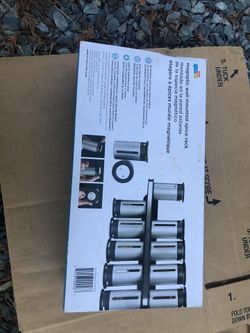 Wall Mounted spice rack, brand new unopened