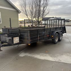 7x16 Landscape Trailer 