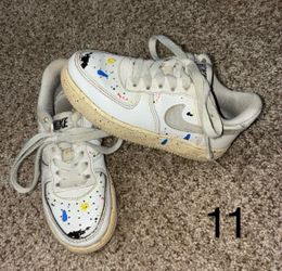 Paint Splatter Nikes