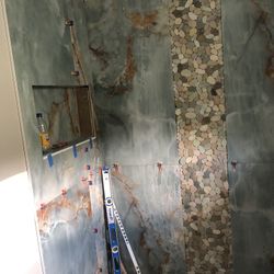 Floors, Bathrooms, And Backsplash. 