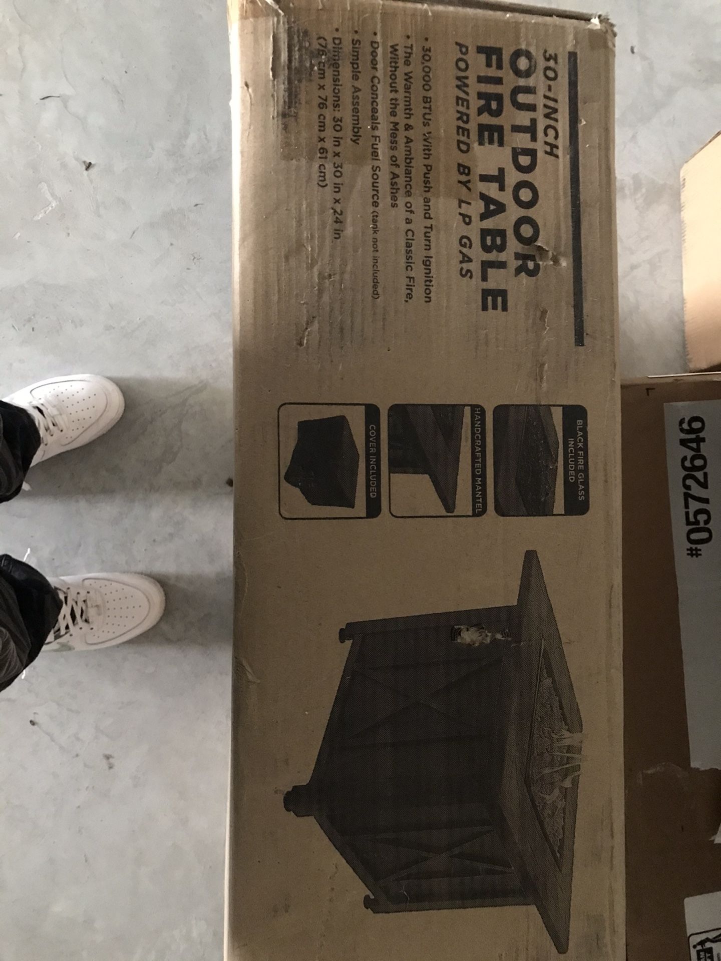 Outdoor Gas Fire table