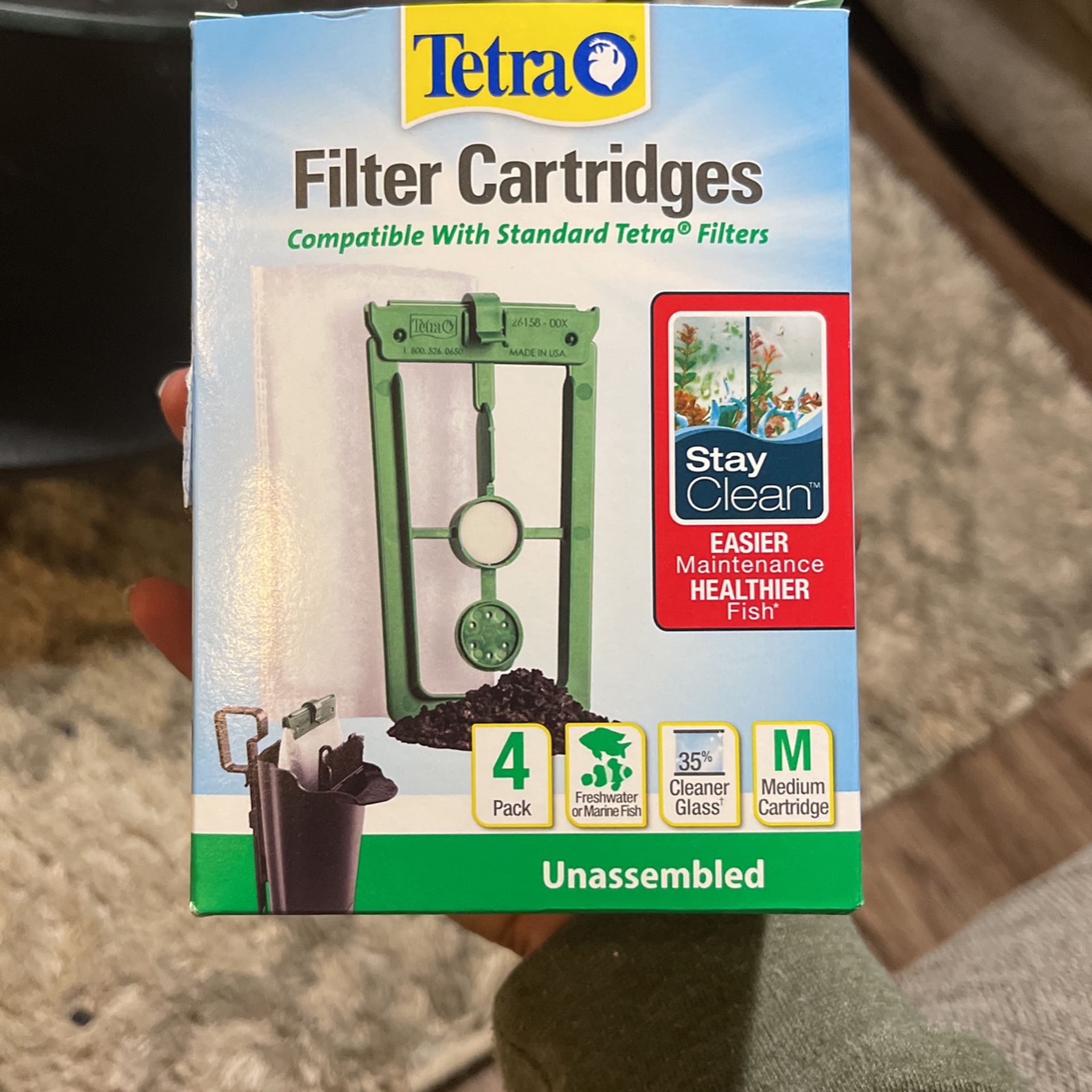 Tetra Filter Cartridges Medium- Available 
