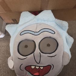 New Rick And Morty Head Mask Plush Rick Sanchez