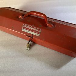 Vintage PROTO USA Flying Lady Logo Toolbox 
