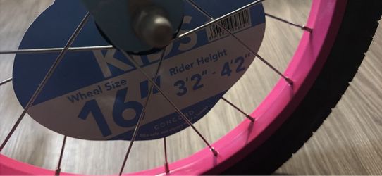 Girl kid bike