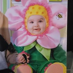 Infant flower Halloween costume 
