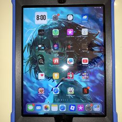 Apple iPad 6th Gen 9.7” (2018) 128GB Wi-Fi – iPadOS 17 – Includes Case