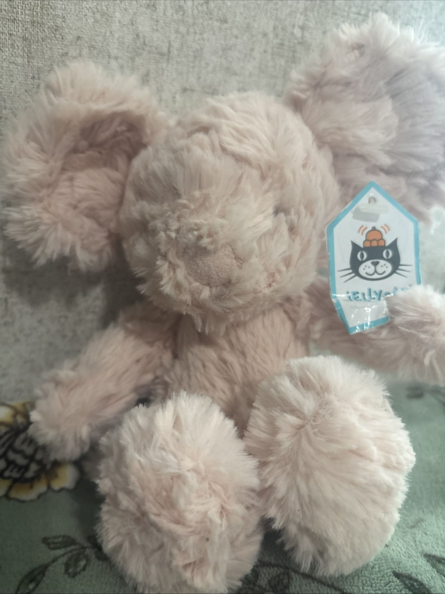 Squiggly Pink Mouse Jellycat