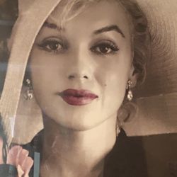 Marilyn Monroe picture in a black frame