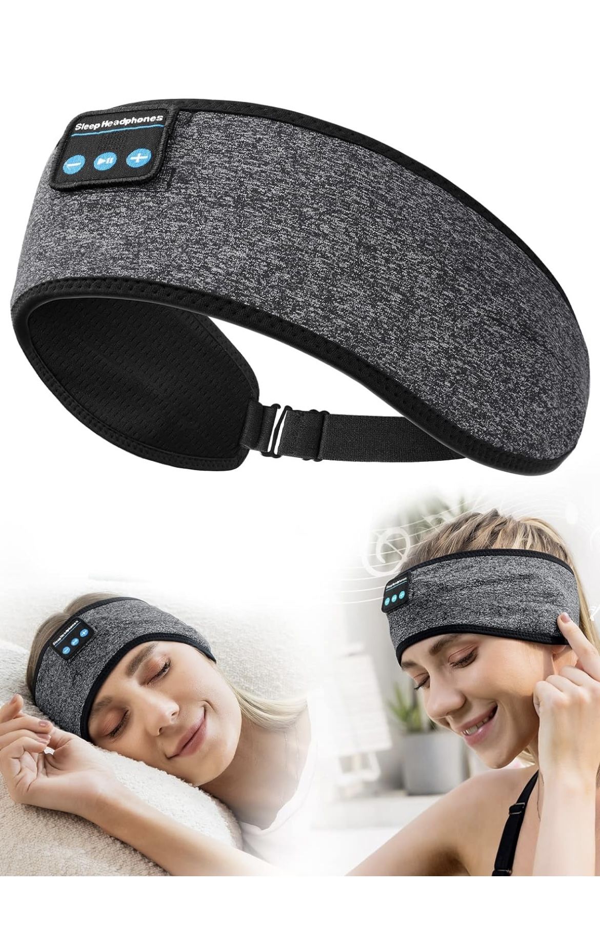 Adjustable Headband Wireless Headset Brand New