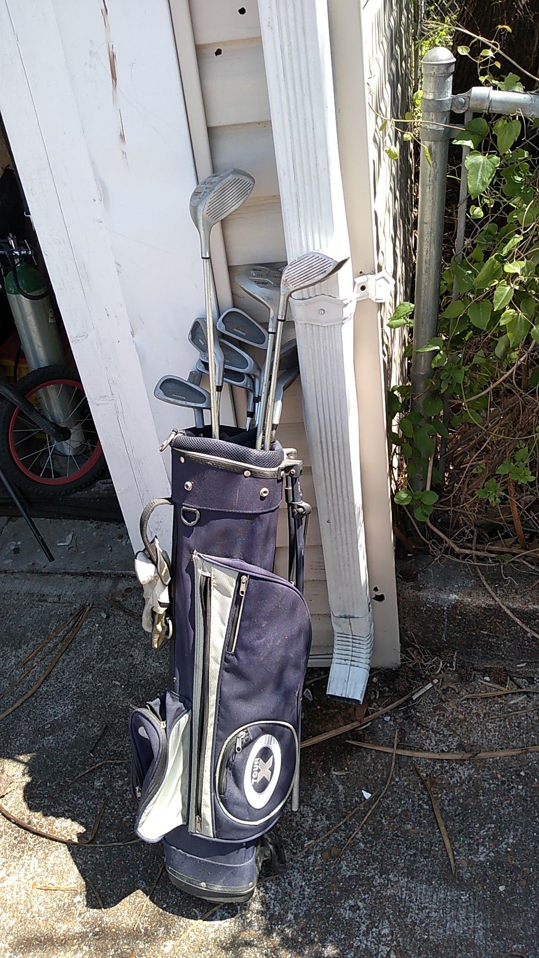 Pro kennex destiny oversize golf clubs with bag
