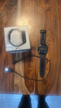 Garmin Fenix 7X Sapphire Solar Barely Used