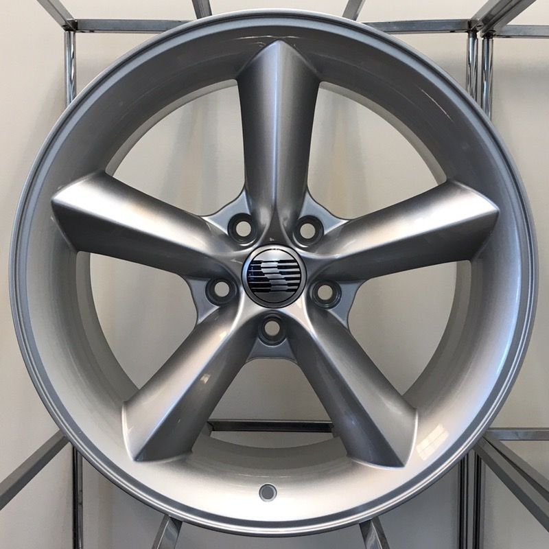 Saleen Ford Mustang Wheels 18x9 +36 5x4.5 silver Racecraft Heritage