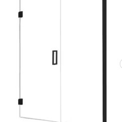 Foremost 60x74 Shower Door In Matte Black 